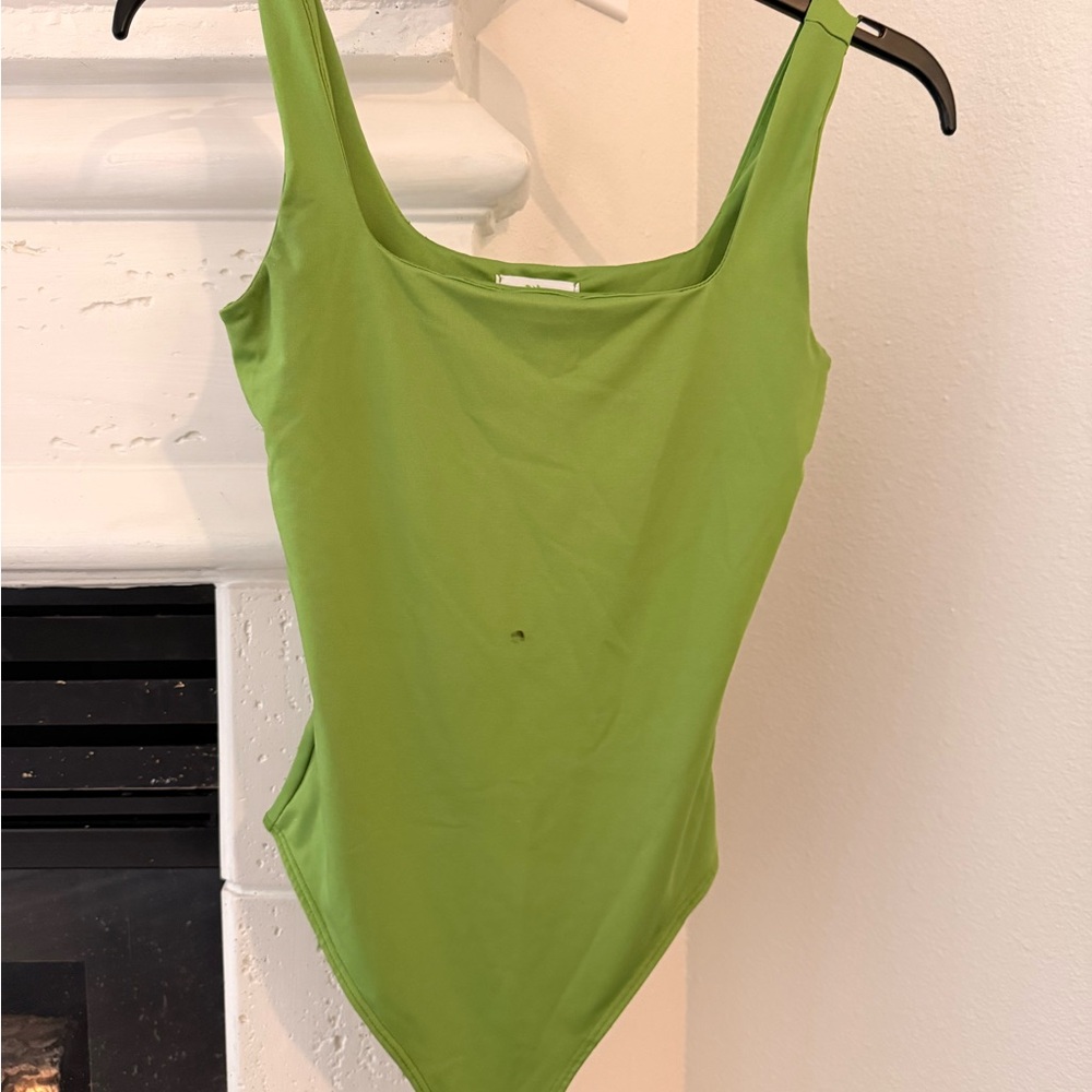 Green Bodysuit - Women Tops